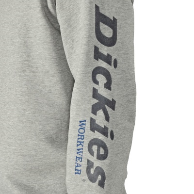 Dickies Men's Okemo Graphic Sweatshirt – Relaxed Fit Cotton Blend Hoodie With Reflective Logo